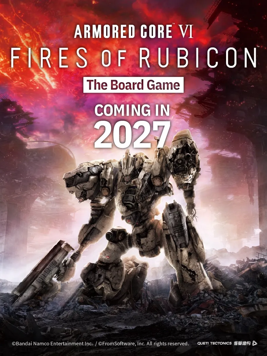 The next Armored Core 6: Fires of Rubicon tie-in will be a board game from the Ember: Obsidian Protocol creators.