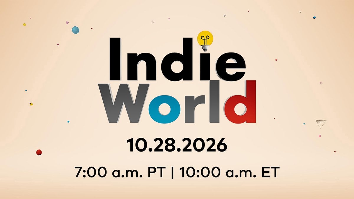 Nintendo Indie World Showcase Shows Switch and Switch 2 Games Tomorrow October 2026