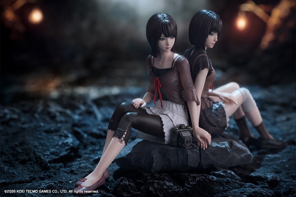 Fatal Frame 2 Remake figures of twin sisters Mayu and Mio join the Kotobukiya Oshi Works line in 2027.