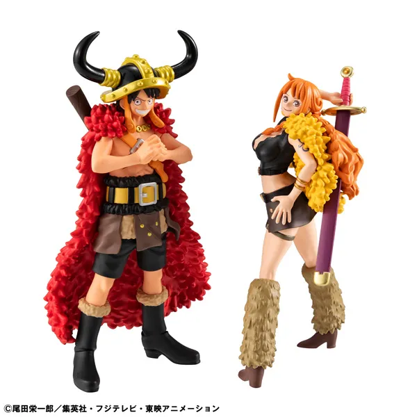 Wallstar One Piece Luffy and Nami Elbaph Blister Figures Appear in 2027