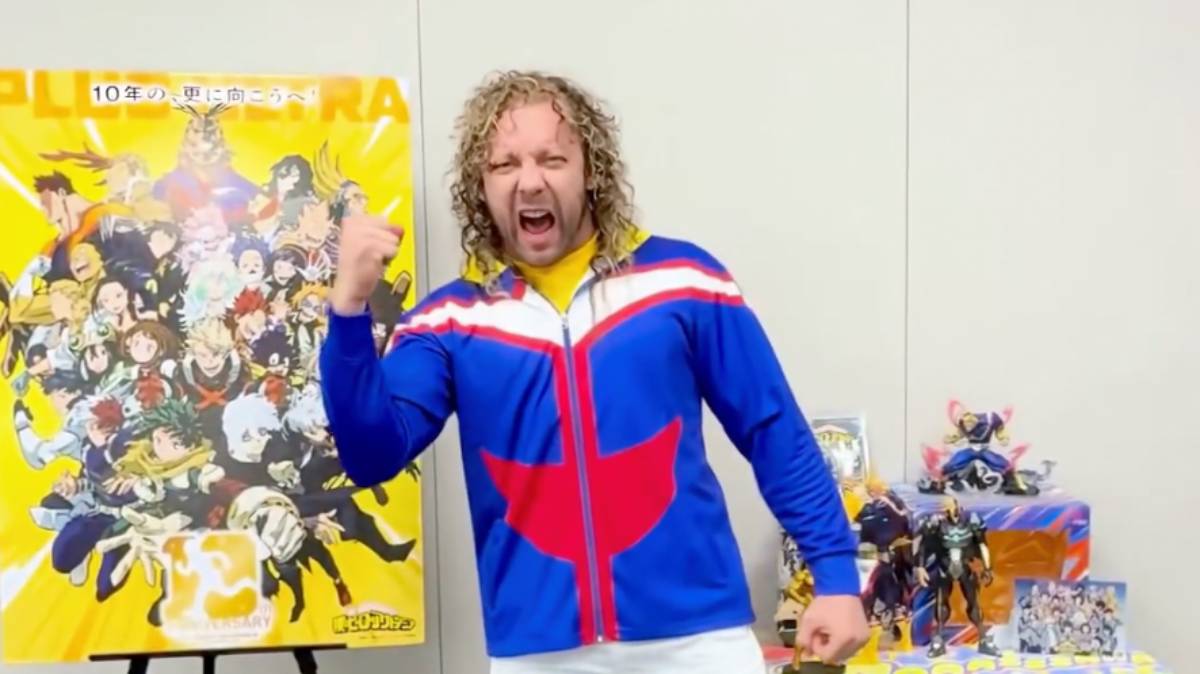 Kenny Omega Commented on His My Hero Academia All Might Entrance