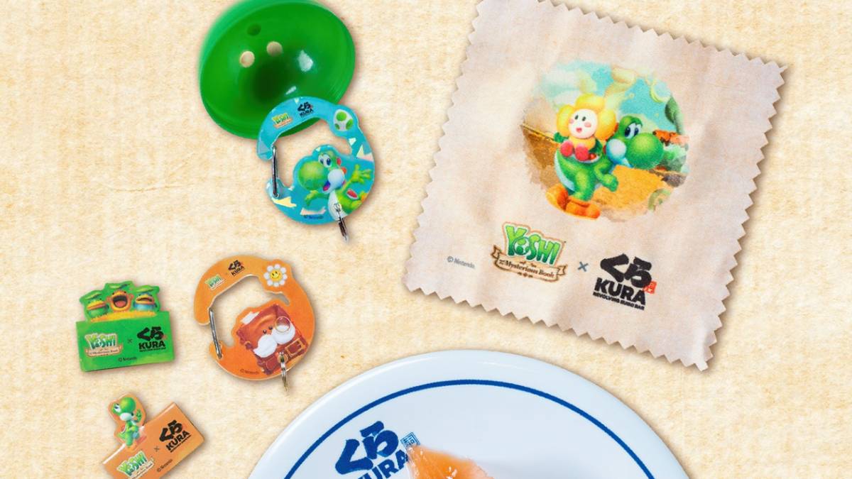 Next Kura Sushi Event Involves Yoshi and the Mysterious Book