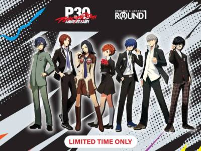 Persona 30th Anniversary Round1 Arcade Event Starts merchandise