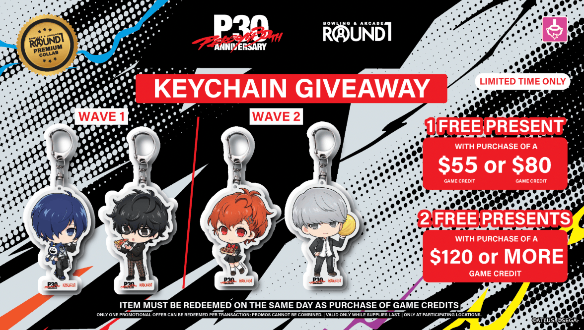 Persona 30th Anniversary Round1 Arcade Event Starts