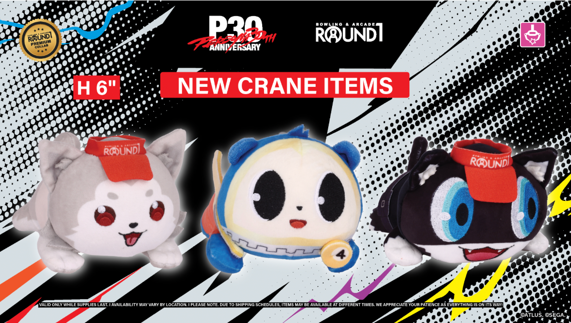 Persona 30th Anniversary Round1 Arcade Event Starts merchandise