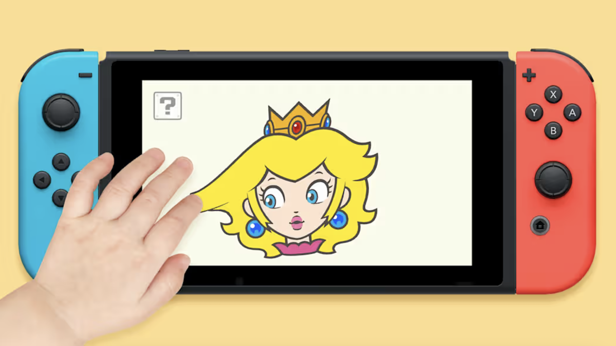 Hello Peach and Luigi Face Manipulation Switch Apps Debut