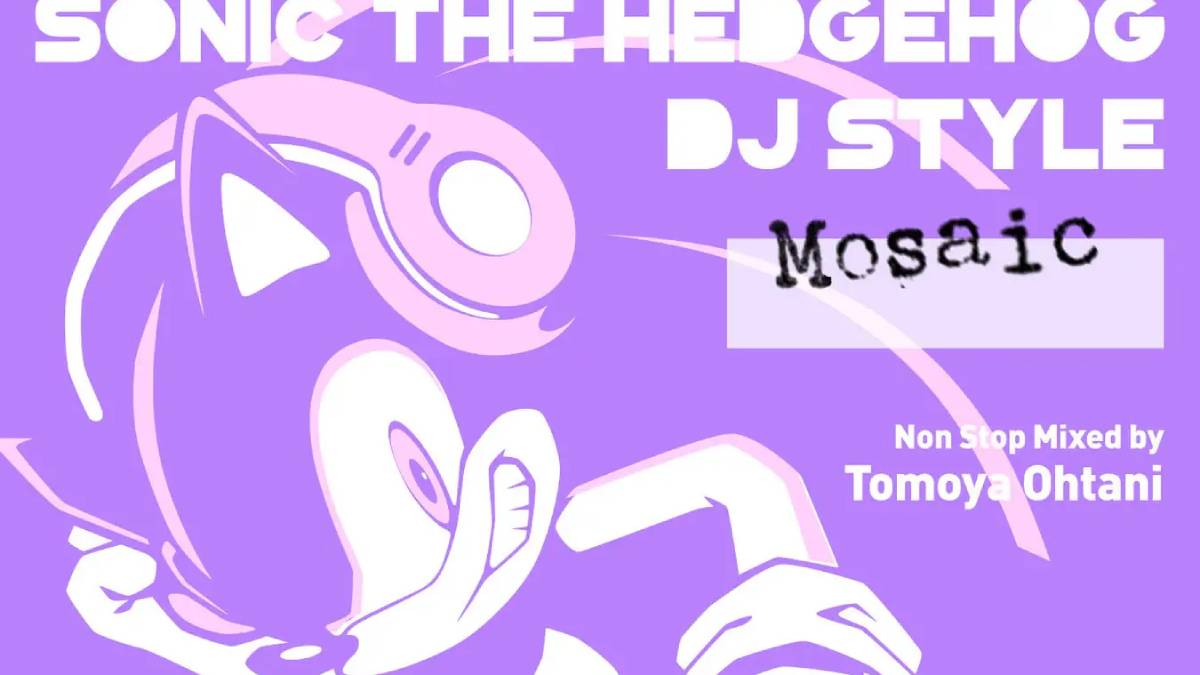 Sonic the Hedgehog DJ Style Mosaic CD Features 29 Songs