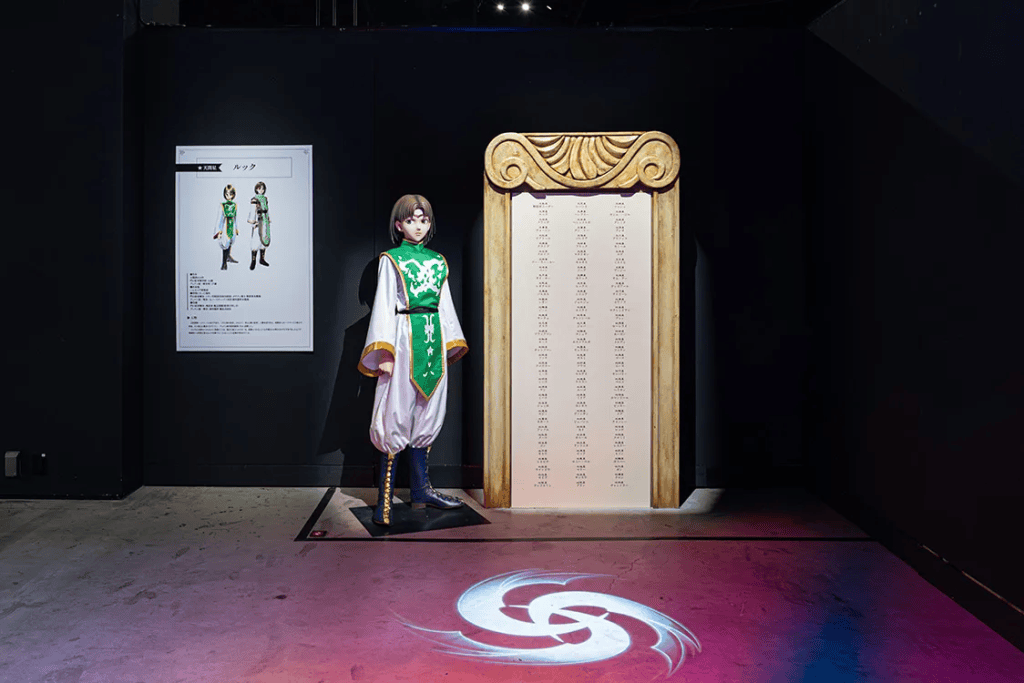 Suikoden 30th anniversary exhibition life-size statues - Luc