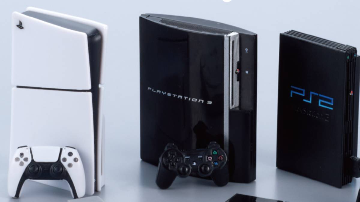 The History Collection: PlayStation PS1, PS2, PS3, PS4, and PS5 Gachapon Returns