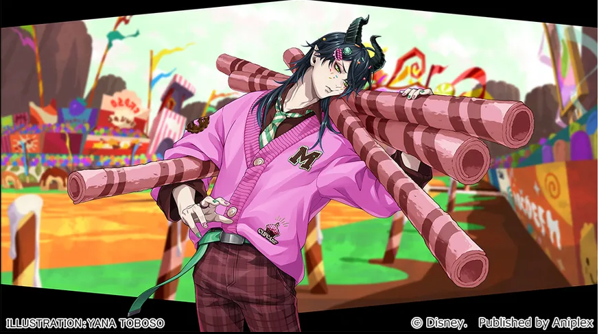 twisted wonderland nougat wreck-it-ralph event malleus