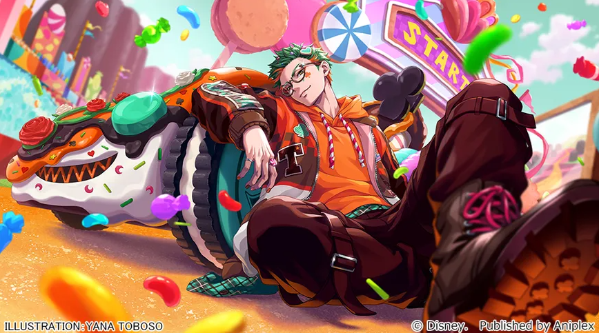 twisted wonderland nougat wreck-it-ralph event trey